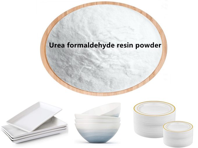 Urea Formaldehyde Resin Urea Molding Compound Bột cho Bộ đồ ăn 4