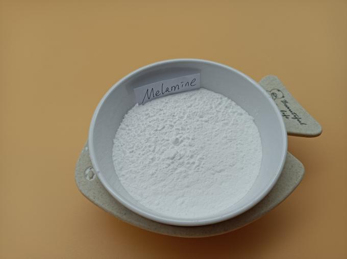 Bột Melamine tinh khiết 99,5% Min 108-78-1 / 94977-27-2 Đối với MF / SMF 1