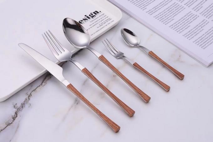 Bộ đồ ăn Melamine thân thiện với môi trường Muỗng nĩa dao đũa cho nhà hàng tại nhà 2