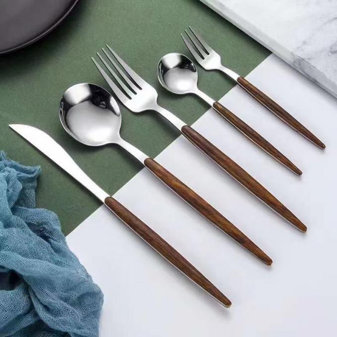 Bộ đồ ăn Melamine thân thiện với môi trường Muỗng nĩa dao đũa cho nhà hàng tại nhà 3