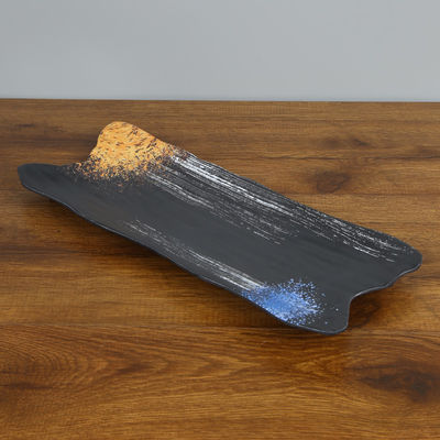 Giá tốt. Nhà hàng khách sạn giả Melamine Khai vị Đĩa hình chữ nhật Thực phẩm cấp trực tuyến