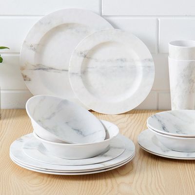 Giá tốt. Eco thân thiện với màu trắng phục vụ bát Melamine cho Ramen Hầu như không thể phá vỡ trực tuyến
