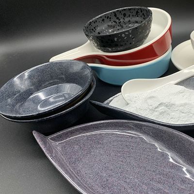 Giá tốt. Urea Mould Compound Bột urê formaldehyd cho các sản phẩm giải trí domino, xúc xắc, mạt chược, cờ vua trực tuyến