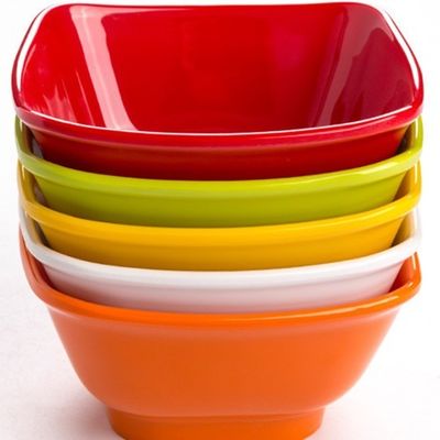 Giá tốt. Phục vụ buffet bát nhựa Melamine, bát salad Melamine Oval tái sử dụng trực tuyến