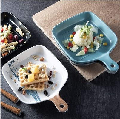 Giá tốt. Đồ ăn melamine chất lượng cao đồ ăn theo phong cách châu Âu đồ ăn bếp đĩa phục vụ trực tuyến