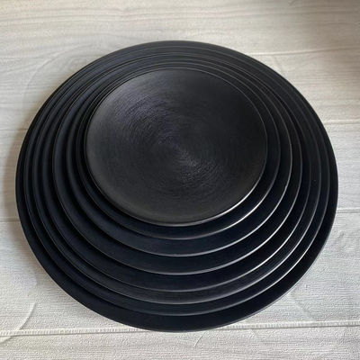 Giá tốt. OEM có sẵn 100% tinh khiết đen Melamine phục vụ chén với kích thước và thiết kế tùy chỉnh trực tuyến
