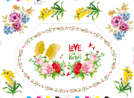 Giá tốt. Giấy in cho đồ dùng bàn ăn melamine với thiết kế tùy chỉnh kích thước 59*44CM trực tuyến