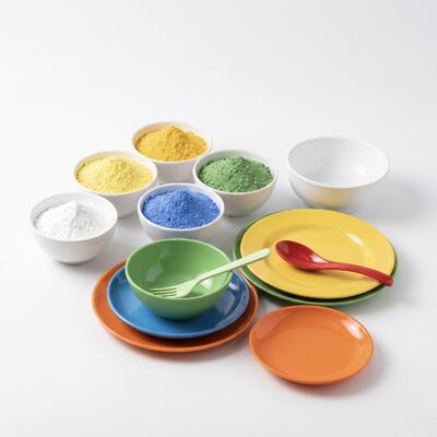 Giá tốt. Hợp chất đúc Urea thường màu trắng hoặc trắng, có khả năng chống ẩm tốt, phù hợp với đồ dùng bàn melamine trực tuyến