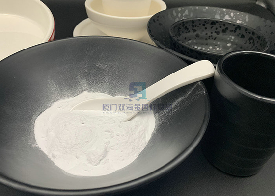 Giá tốt. Nhựa Melamine Nguyên liệu thô Melamine Glazed Powder cho đồ ăn giả gốm trực tuyến