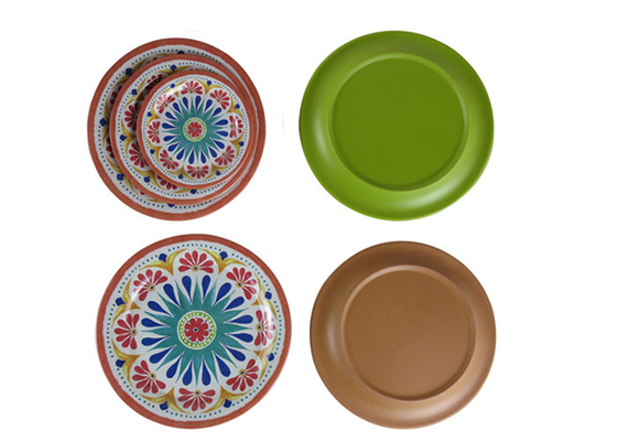 Giá tốt. Bộ đồ ăn Melamine 100% cấp thực phẩm Bộ đồ ăn Melamine cho khách sạn gia đình trực tuyến