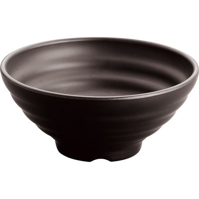 Giá tốt. Sản phẩm bán buôn không thể phá vỡ Melamine Dinnerware Set Máy rửa chén An toàn Tương thích với môi trường Black Matte Plates and Bowls trực tuyến