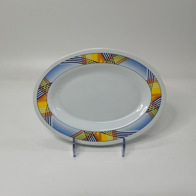 Giá tốt. Kháng dung môi Melamine Bộ đồ ăn an toàn cho lò vi sóng cho bữa tiệc ăn mừng trực tuyến