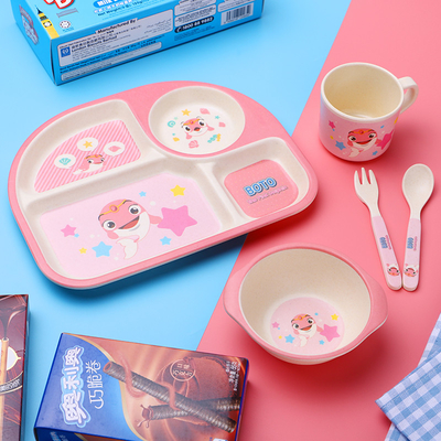 Giá tốt. Bộ bát đĩa Melamine dành cho bé nhỏ Dễ rửa khó vỡ trực tuyến
