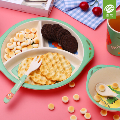 Giá tốt. ODM Food Grade Melamine Bộ đồ ăn cho trẻ em Bộ đồ ăn cho trẻ em trực tuyến