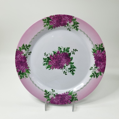 Giá tốt. Nhà hàng Đĩa Melamine An toàn cho Lò vi sóng Đĩa Bữa tối Hình tròn trực tuyến