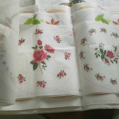 Giá tốt. 40G 45G 100% giấy phủ Melamine độ sáng để in bộ đồ ăn trực tuyến