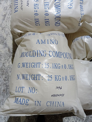 Giá tốt. CAS 108-78-1 Bột đúc urê siêu mịn công nghiệp cho bộ đồ ăn Melamine trực tuyến