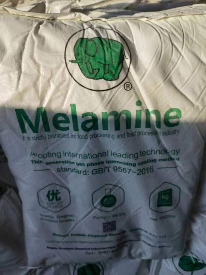 Bột nhựa Melamine trắng 99,8% MSDS cho bộ đồ ăn 11
