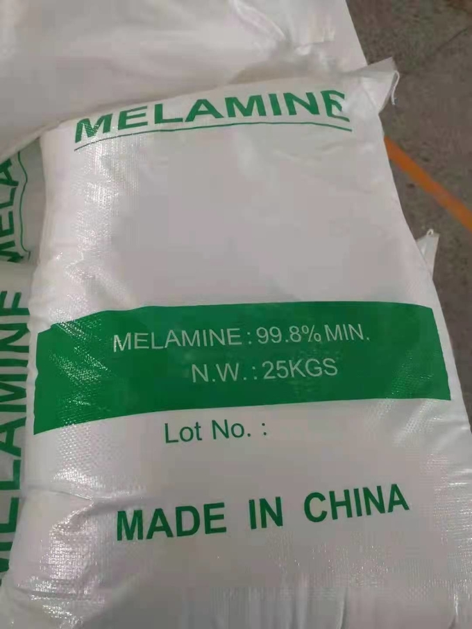 CAS 108-78-1 99.5 Bột Melamine trắng cho hóa chất 4